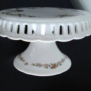 Mikasa 'Holiday Lace' Christmas Porcelain Cake Plate